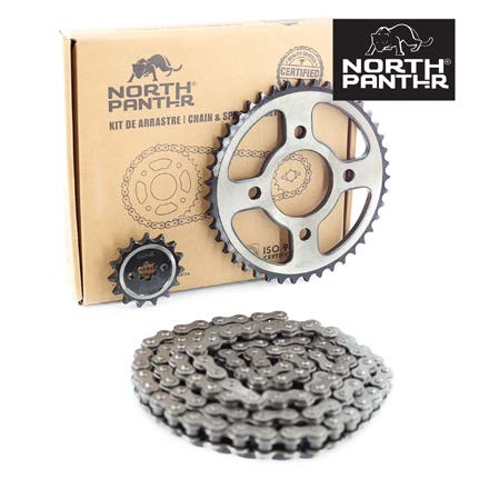 Kit Arrastre Acerado Pulsar 135 43t+15t 428h-132l