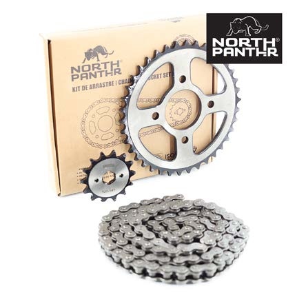 Kit Arrastre Acerado Pulsar Ug 38t+14t 520h-112l