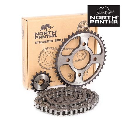 Kit Arrastre Acerado Cbf 150 Invicta 42t+15t 428h-124l