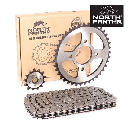 Kit Arrastre Acerado Akt Ttr 180 39t+13t 520h-104l