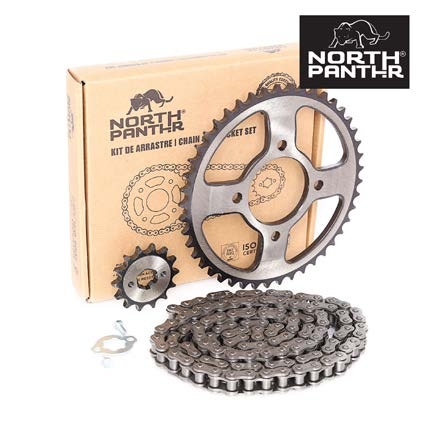 Kit Arrastre Acerado Tvs Apache Rtr180 45t+14t 428h-130l