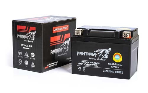 Bateria Gel Panther Ytx4-bs Eco Kmx